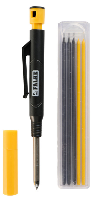 Falke tømrerblyant sett med 7 deler